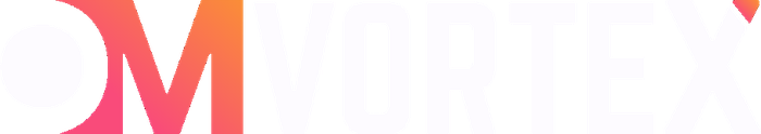 Om Vortex logo — marketing and advertising agency